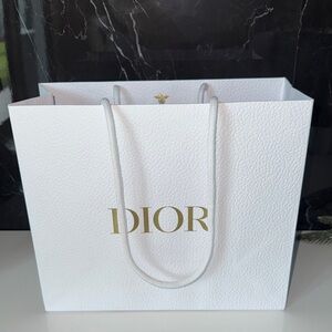 Dior Elegant White Tote Bag
